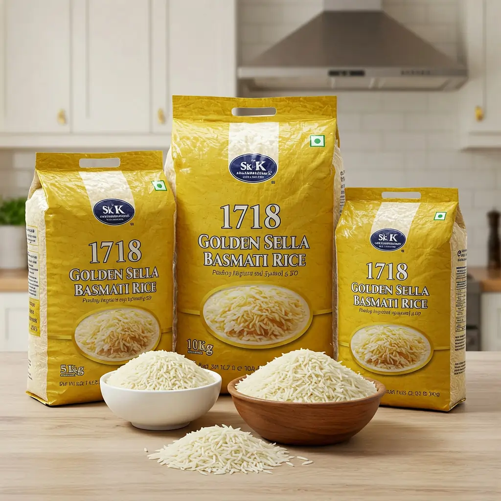 1718 Golden Sella Basmati Rice