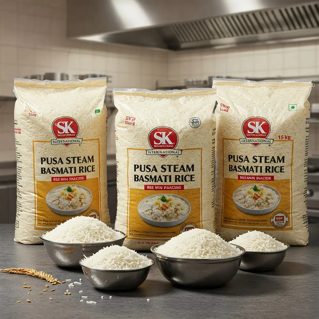 Pusa Steam Basmati Rice